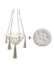 Hamac en corde tressée à la main pour chat – Élégance, confort et sérénité