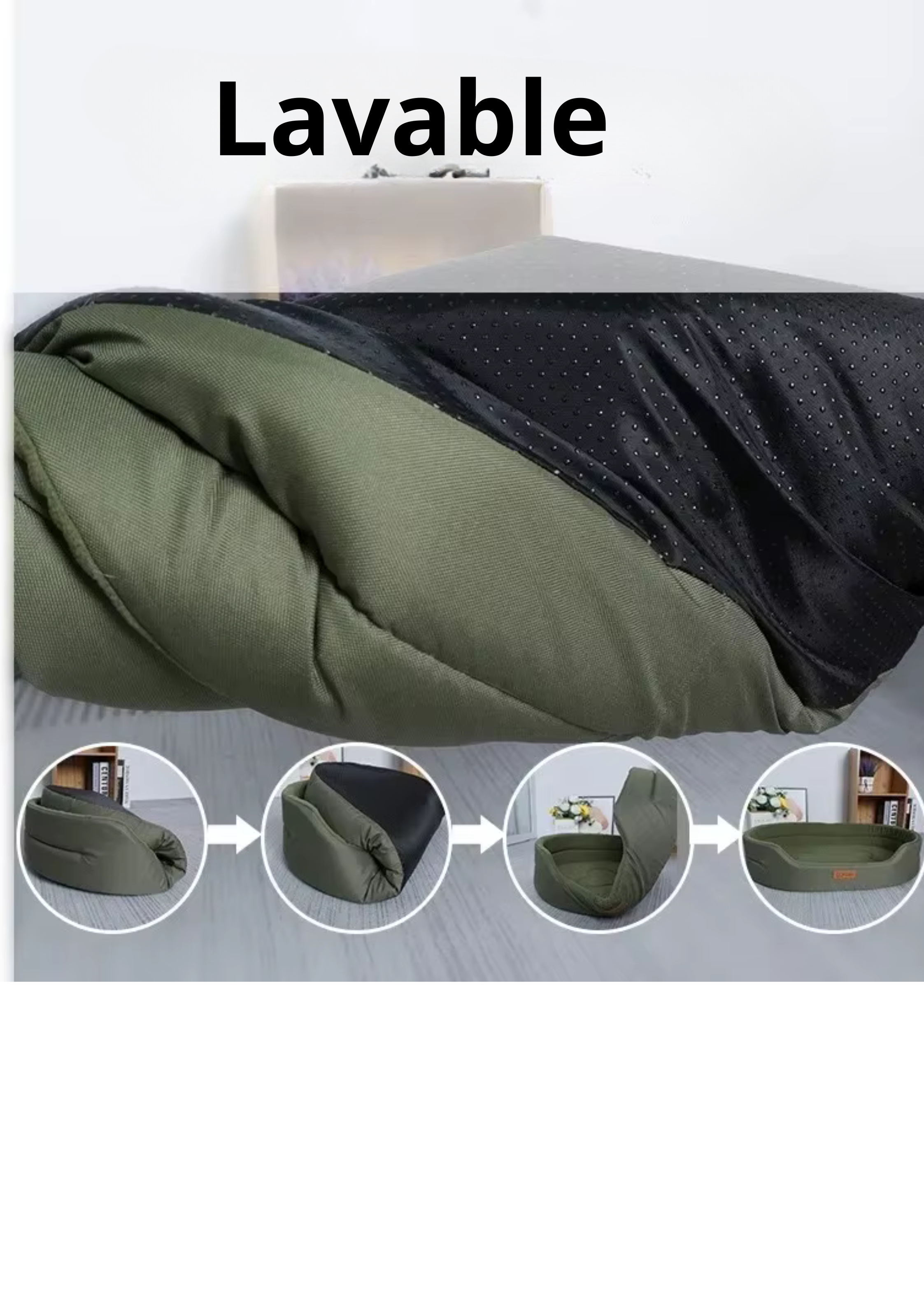 🐾 Lit respirant pour chien – Confort, légèreté et bien-être au quotidien