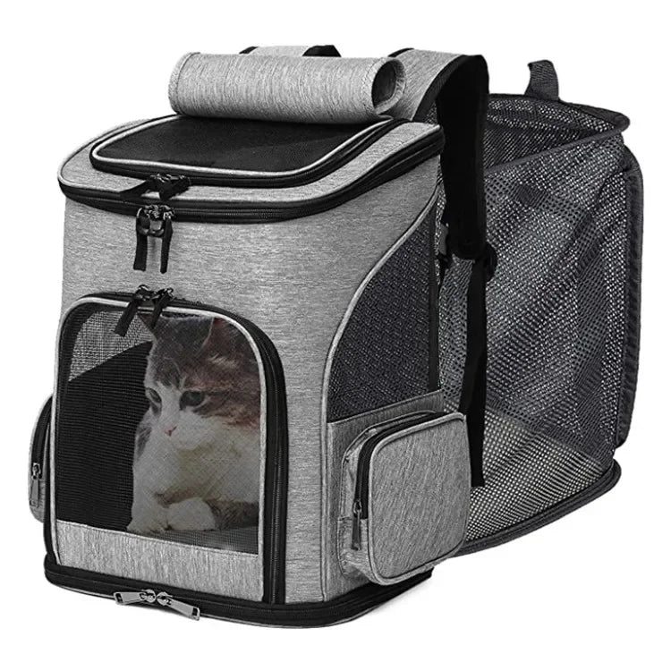 🎒 Sac à dos de transport pour chat – Confort, sécurité et liberté de mouvement