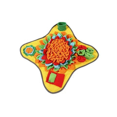 🐾 Tapis à renifler pour chien – Stimulation, apprentissage et détente